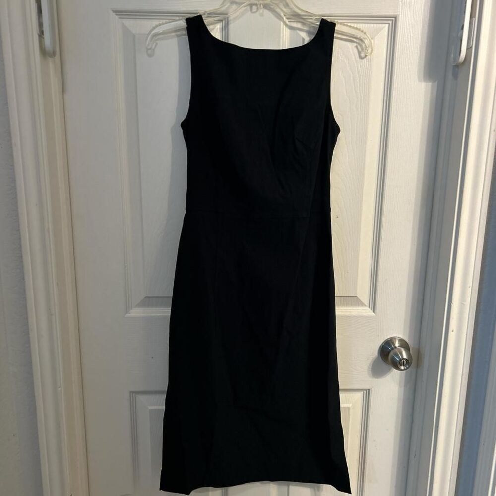 Express Stretch Black Sleeveless Dress Size 1/2‎ New With Tags Retail $58